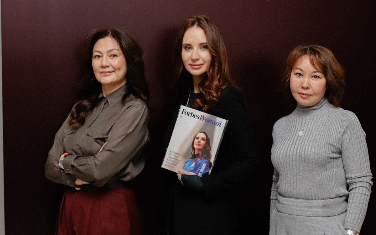  Гаухар Керимова, Данна Карагусова, Ляззат Сатиева