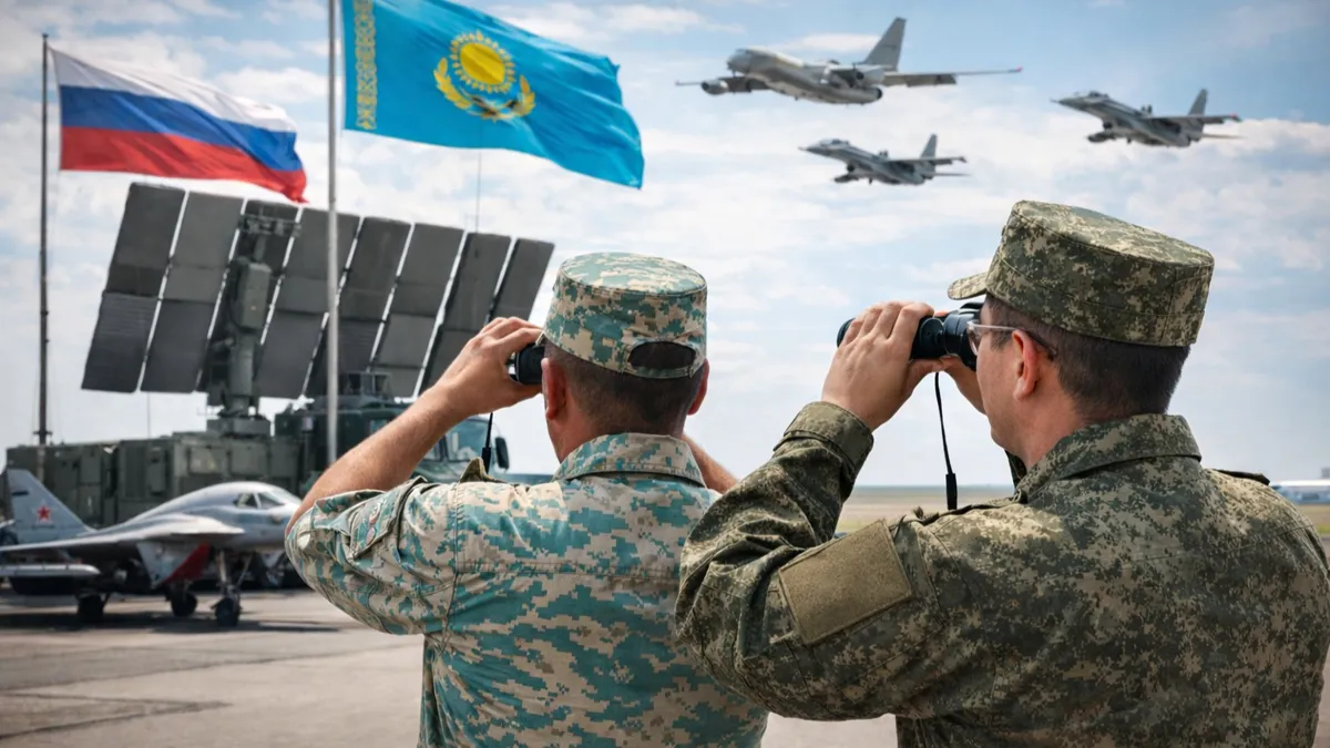 ПВО, учения, Казахстан, Россия