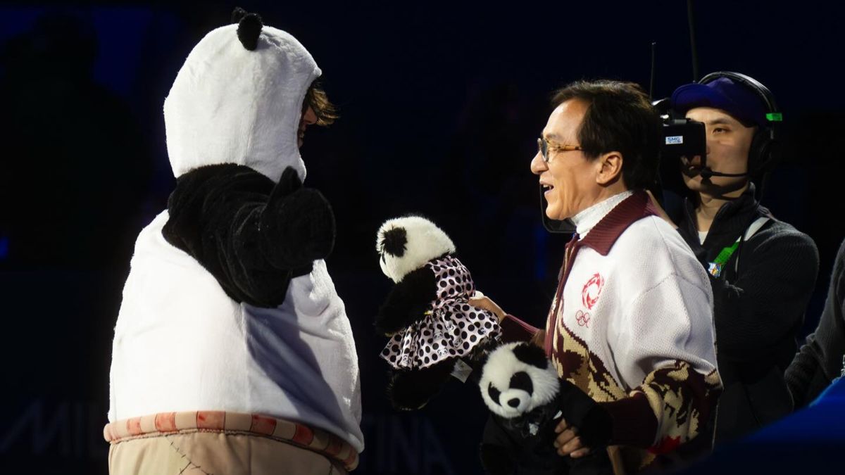 Михаил Шайдоров и&nbsp;Джеки Чан, гала-концерт Олимпиады&nbsp;&mdash; 2026