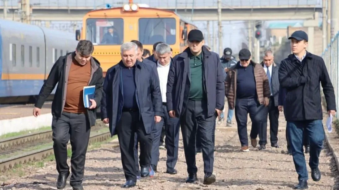 Объединенная делегация железнодорожных администраций Казахстана и Узбекистана 