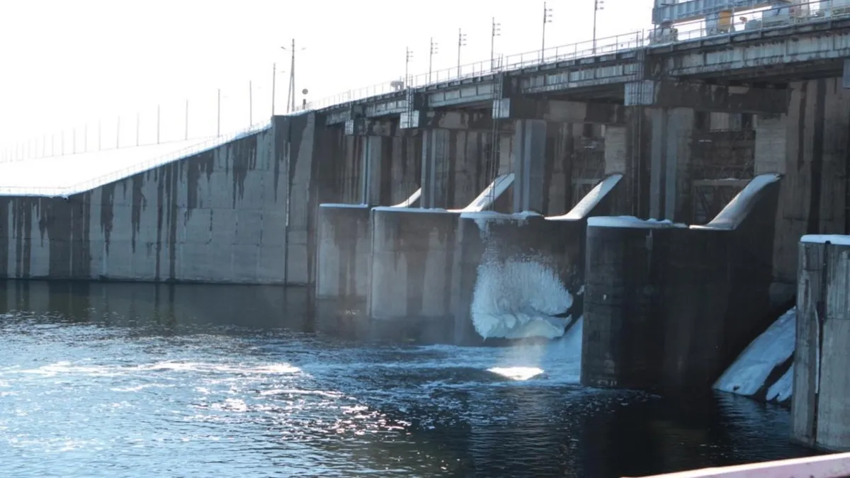 водохранилище, плотина, Костанайская область
