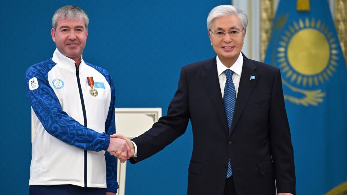 Алексей Урманов и Касым-Жомарт Токаев