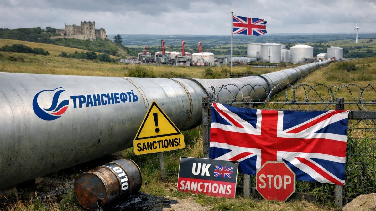 "Транснефть", нефтепровод, санкции, Великобритания