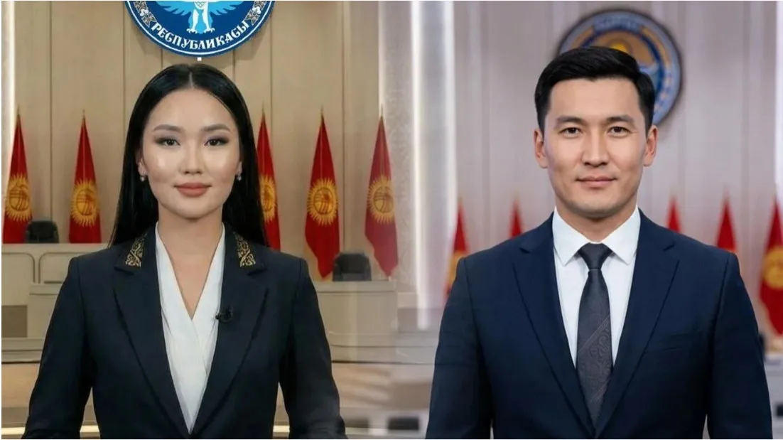 ИИ-ведущие новостей Жогорку кенеша