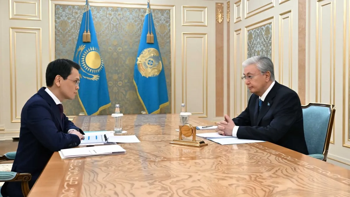 Багдат Мусин и Касым-Жомарт Токаев