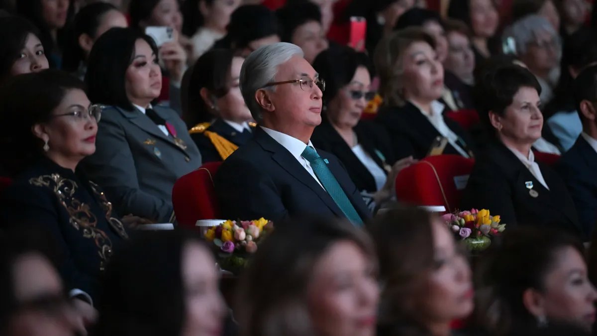 Касым-Жомарт Токаев посетил праздничный концерт 