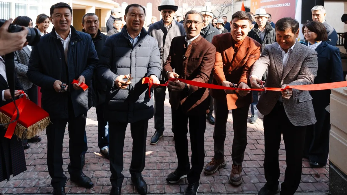 Открытие «Дом мамы» в Бишкеке