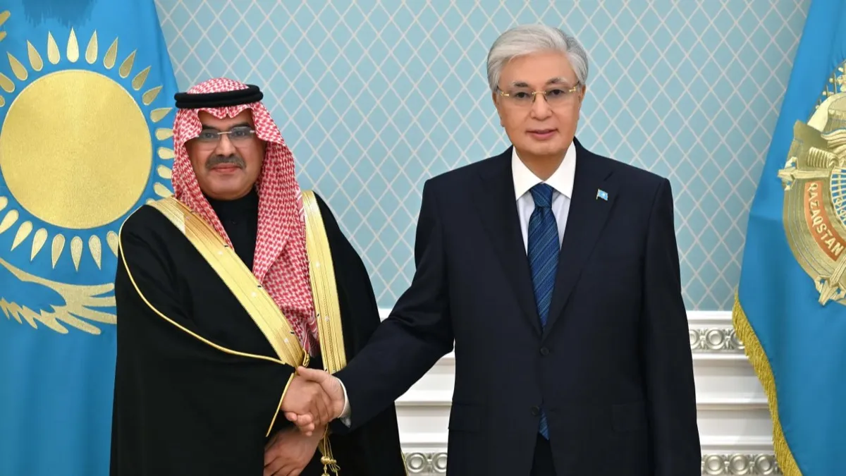 Файсал Аль-Кахтани и Касым-Жомарт Токаев
