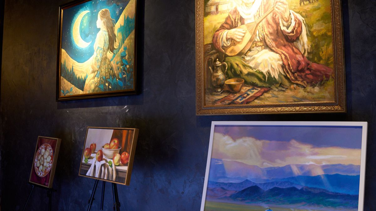 Работы Сабины Султанбаевой