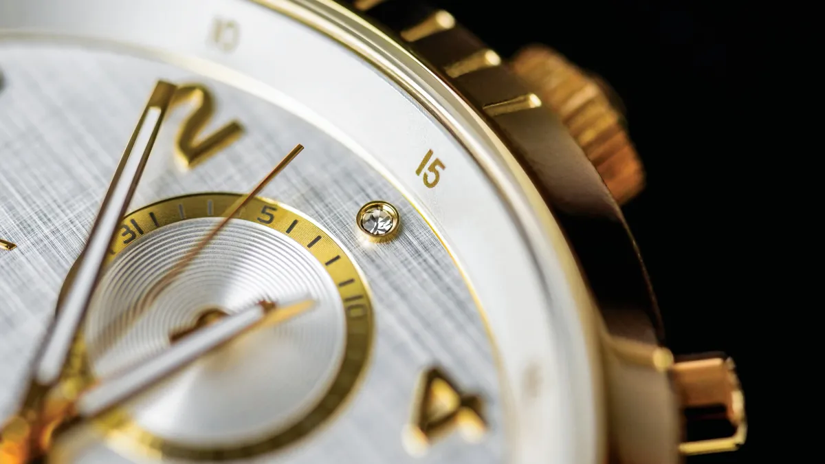 часы, золото