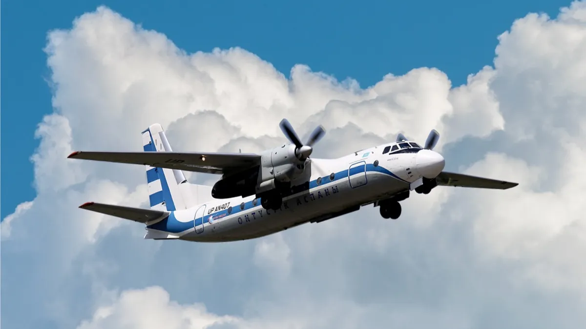 Самолет «Южного неба» в небе