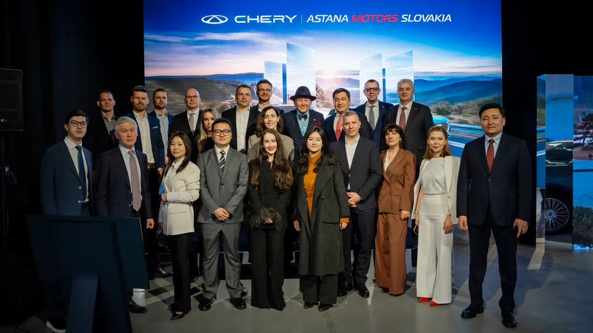 Нурлан Смагулов с командой Astana Motors и Chery в Словакии