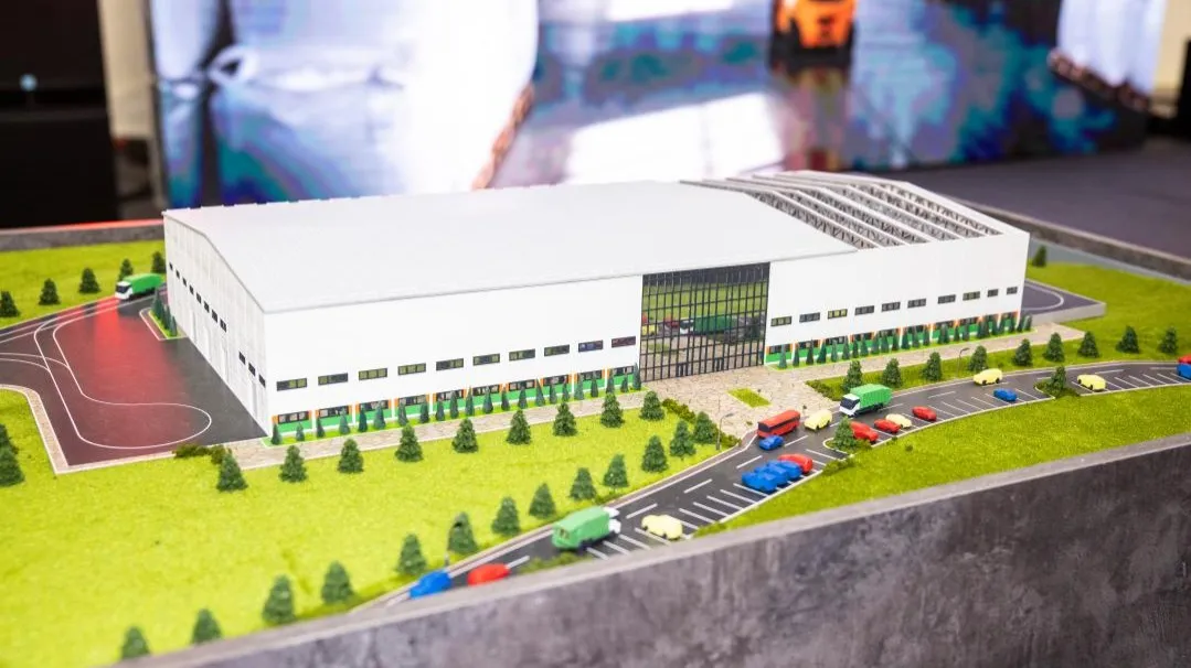 Макет будущего мусороперерабатывающего комплекса