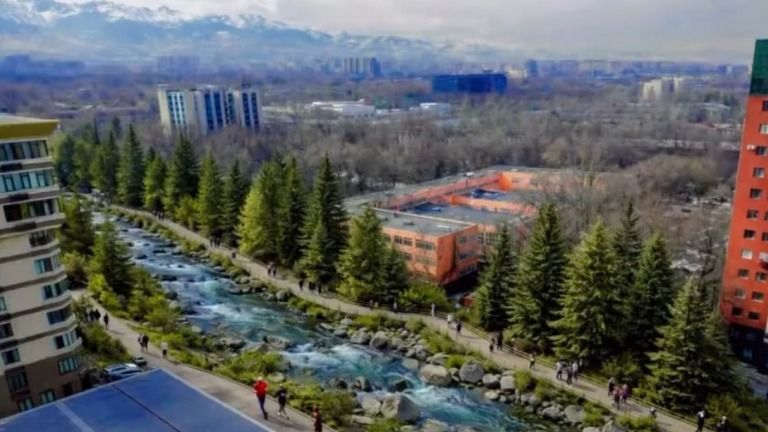 Один из вариантов, как можно преобразовать реку Есентай, по мнению авторов проекта &laquo;Өмір Су&raquo;