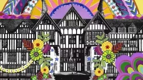 Иллюстрация к 150-летию универмага Liberty London