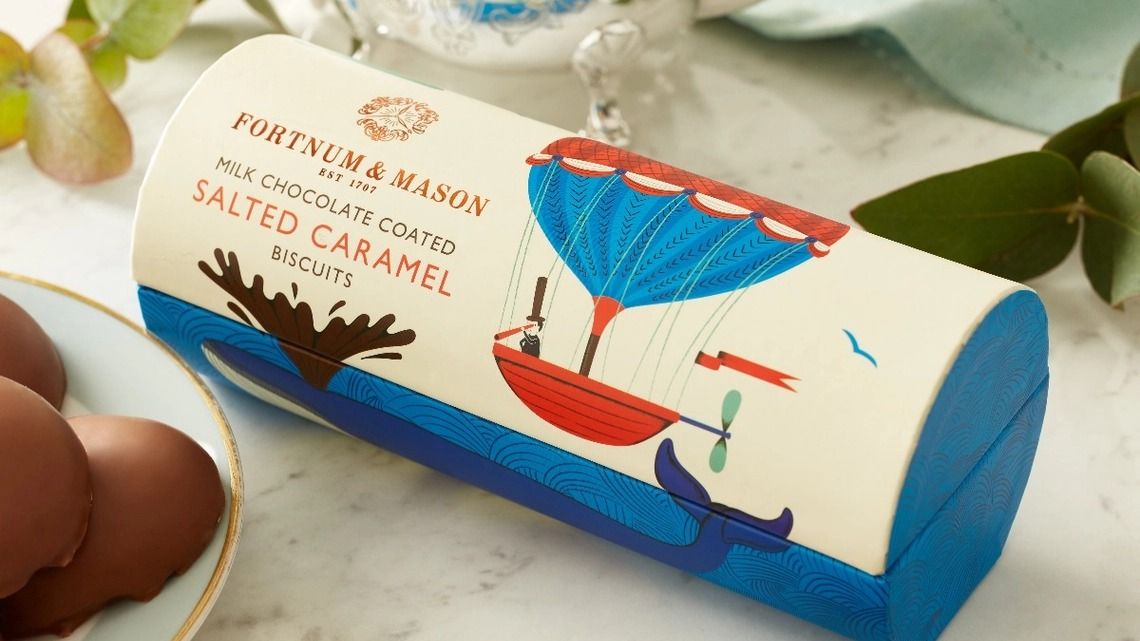 Печенье Fortnum & Mason, покрытое молочным шоколадом