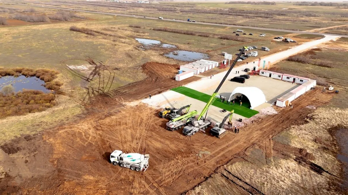 Начало строительства проекта «Экопарк «Энергия Астаны» 