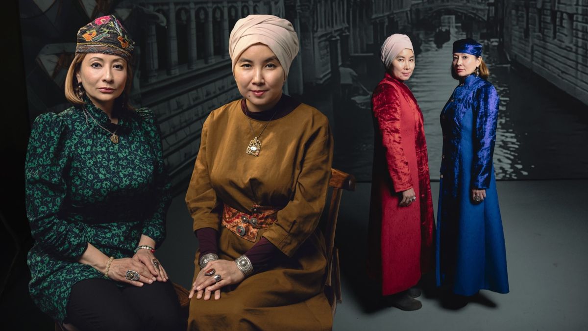 Гульмарал Татибаева и Наталья Лигай