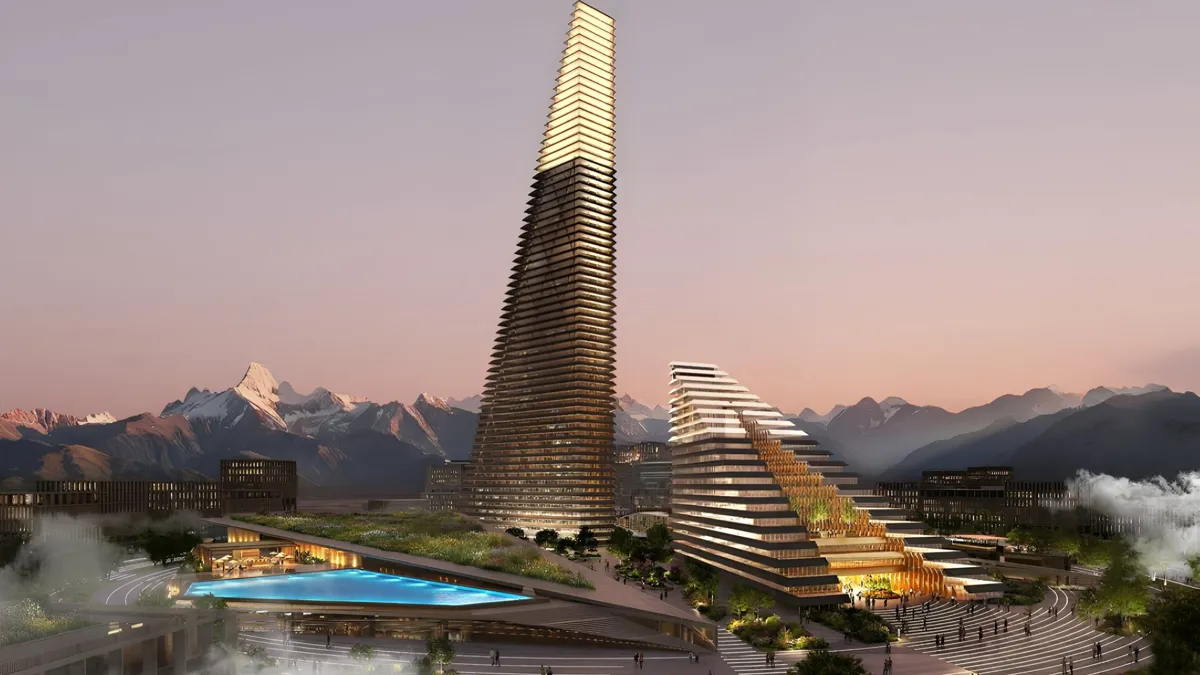 Iconic Towers, город Алатау