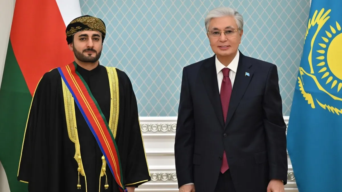 Зиязин бен Хайсам Аль Саид и Касым-Жомарт Токаев