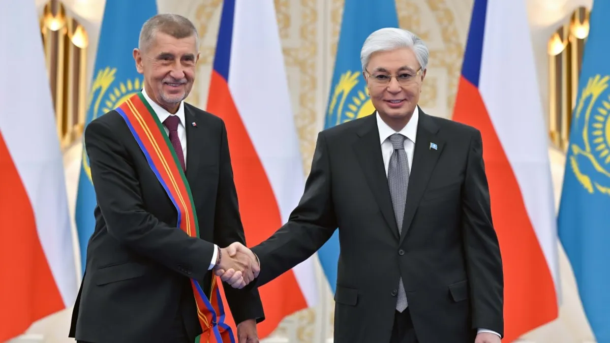 Андрей Бабиш и Касым-Жомарт Токаев