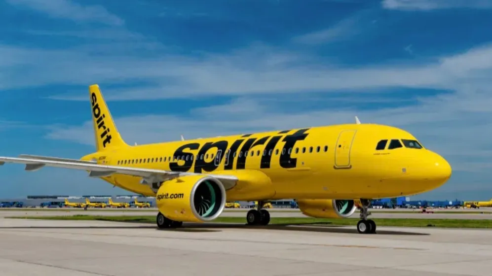Самолет авиакомпании Spirit Airlines