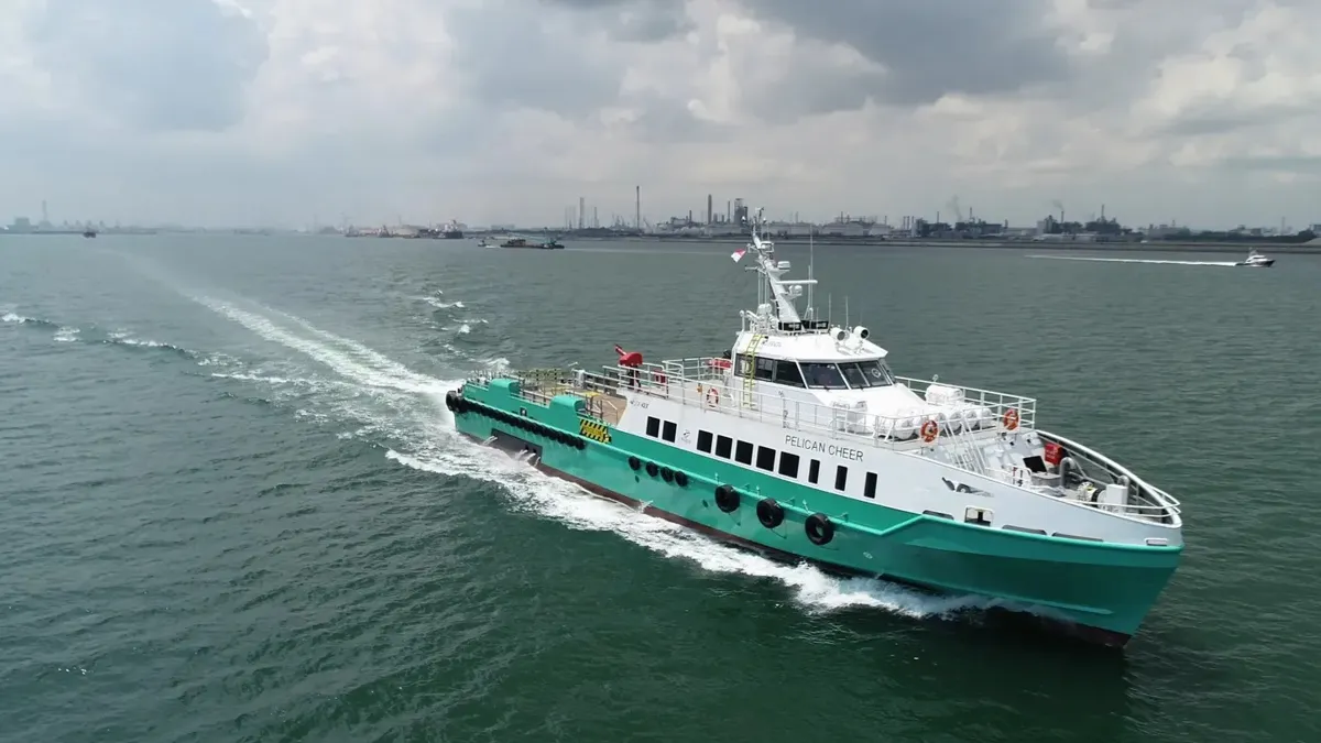 Скоростной катер обеспечения Caspian Pelican