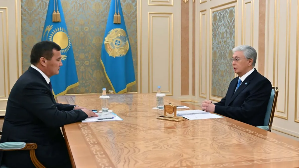 Нурлыбек Налибаев и Касым-Жомарт Токаев