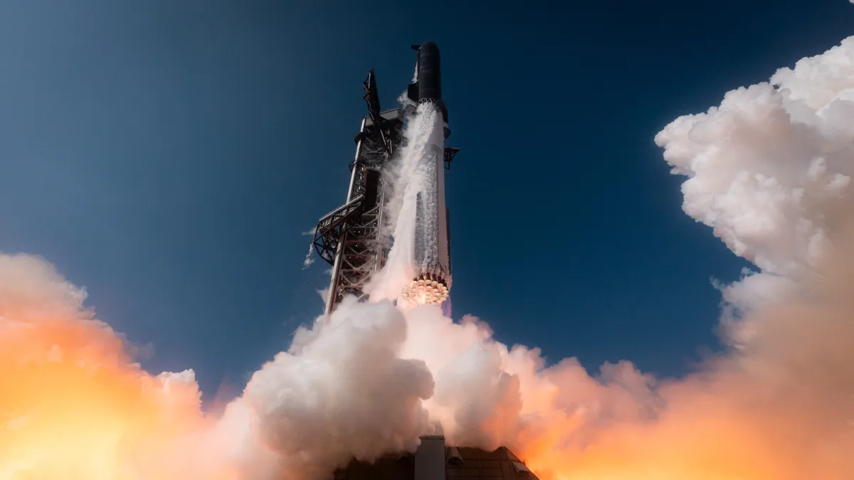 Ракета Starship V3 компании SpaceX