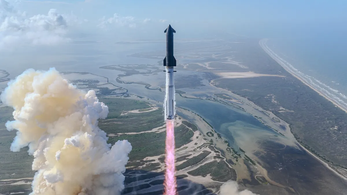 Ракета Starship V3 компании SpaceX