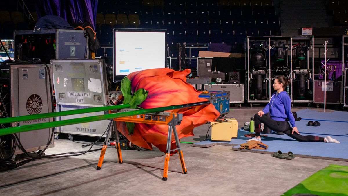 Репетиция в Cirque du&nbsp;Soleil