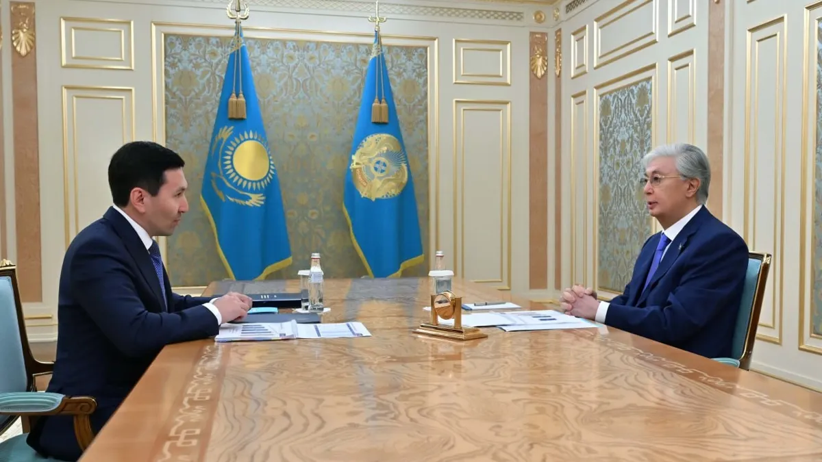 Нурлан Жакупов и Касым-Жомарт Токаев