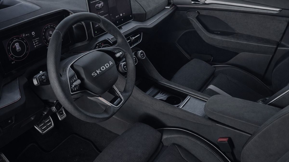 Интерьер автомобиля Kodiaq