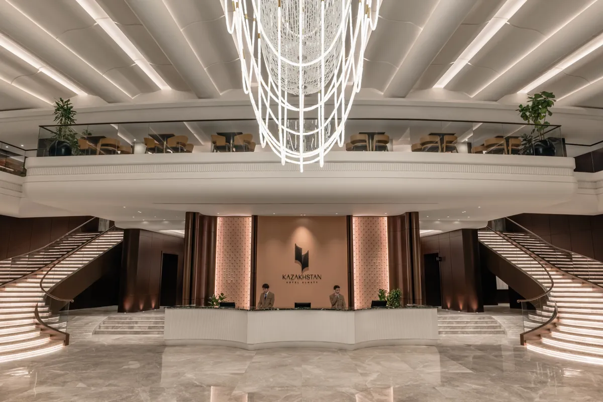 Лобби Kazakhstan Hotel Almaty