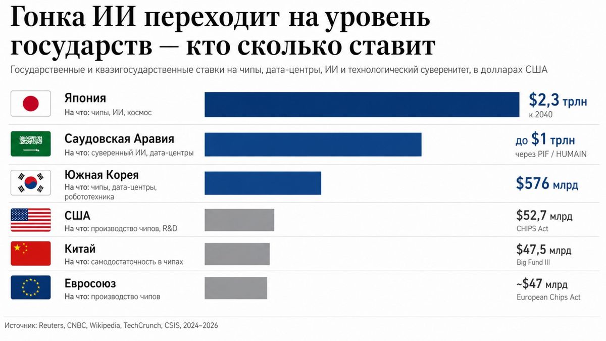 Гонка ИИ - диаграмма