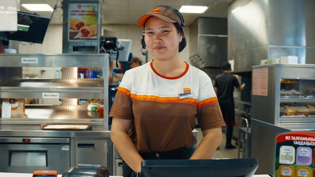 Сотрудница Burger King