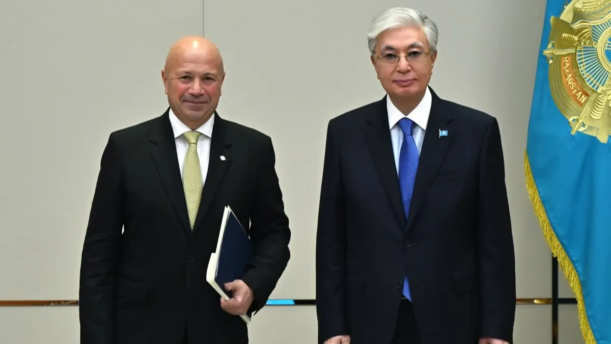 Мухтерем Каан Терзиоглу и Касым-Жомарт Токаев