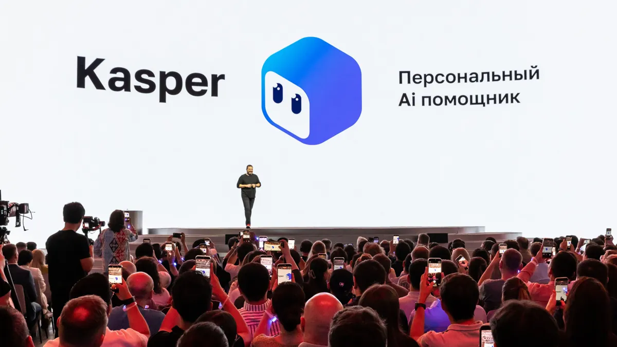 Михаил Ломтадзе на презентации Kasper