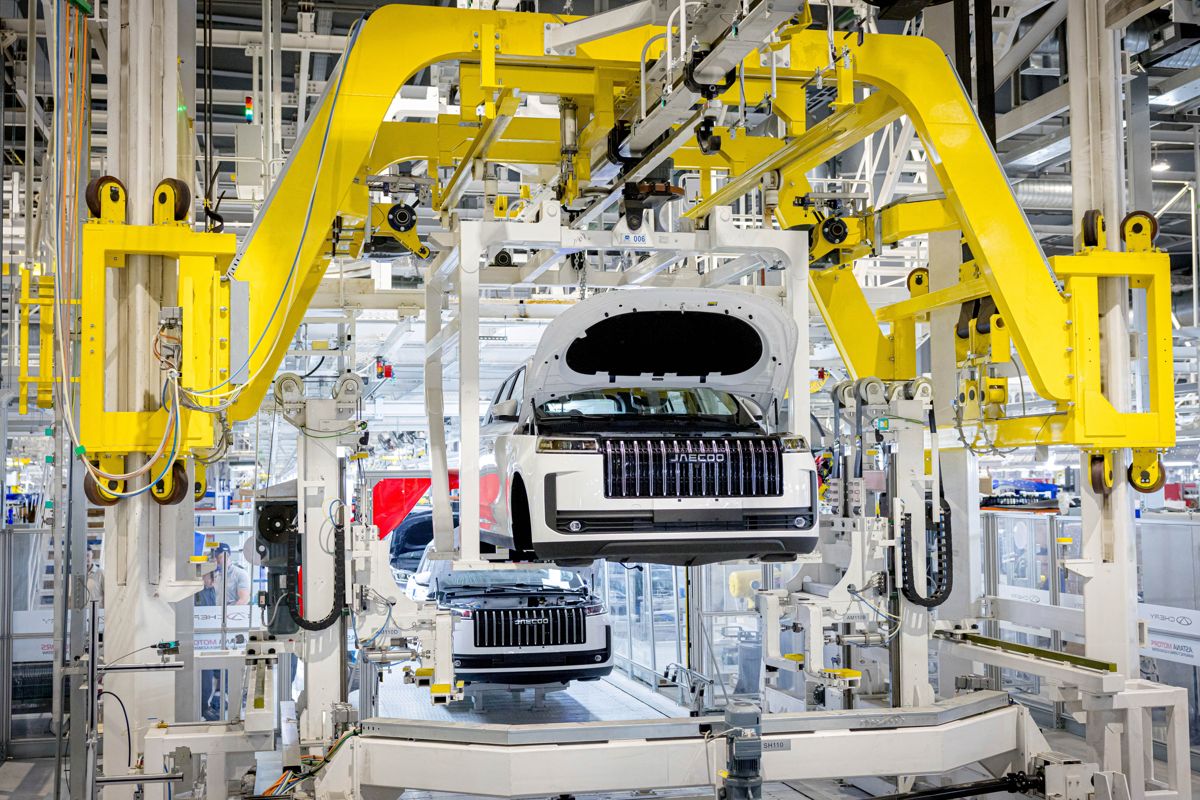 Произодство автомобилей, завод Astana Motors Manufacturing Kazakhstan