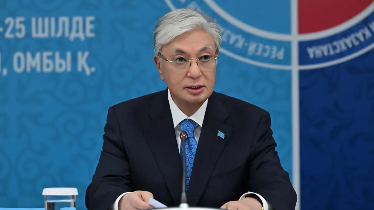 Касым-Жомарт Токаев в Омске, 25 июля 2026