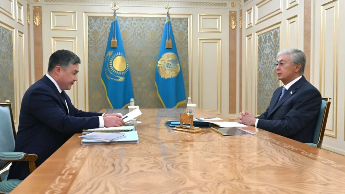 Тимур Сулейменов и Касым-Жомарт Токаев, 13 августа 2026