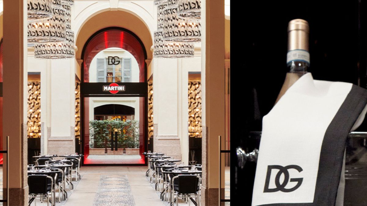 Dolce and Gabbana Martini Bar в Милане