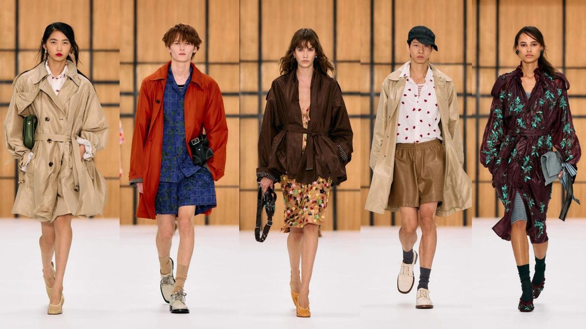 Модели Burberry SS27