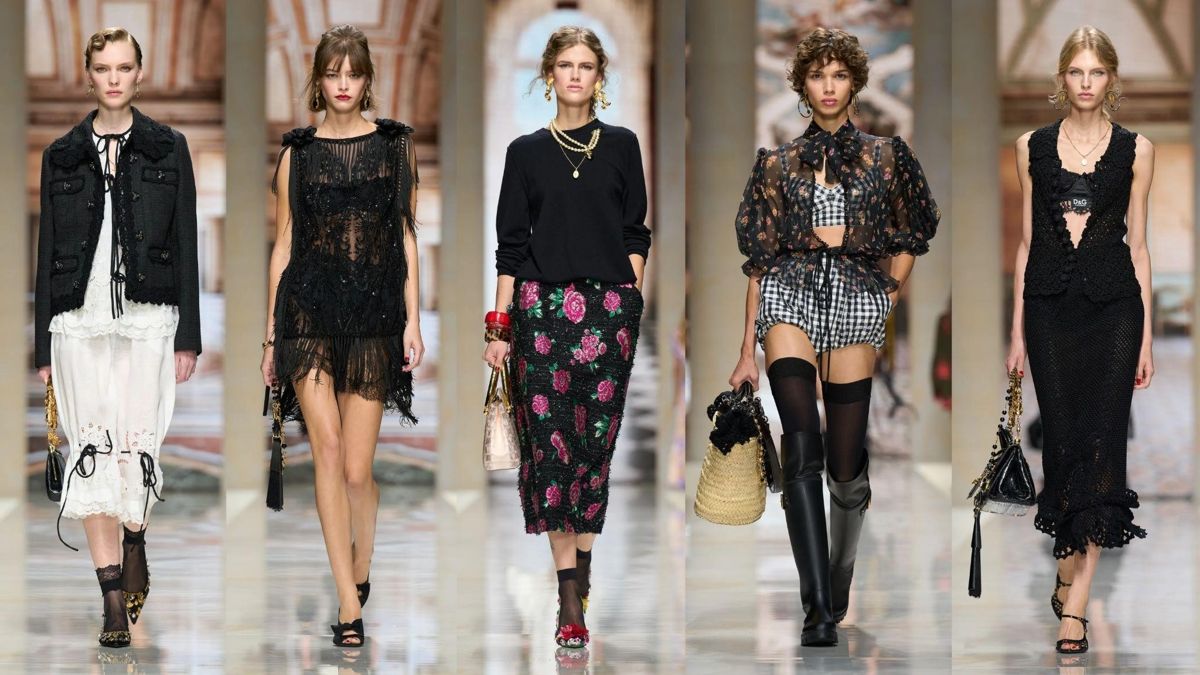 Модели Dolce & Gabbana