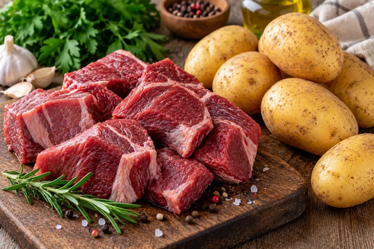 мясо, говядина, картофель, МСХ