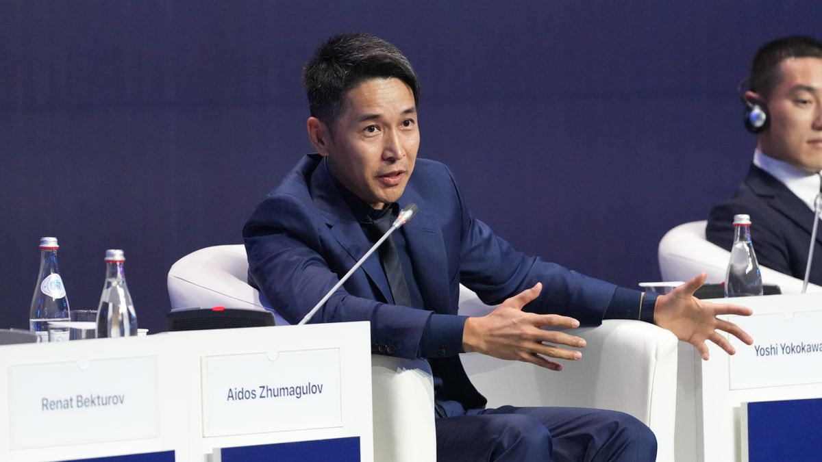 Айдос Жумагулов на&nbsp;панельной сессии AI&Digital Bridge 2026