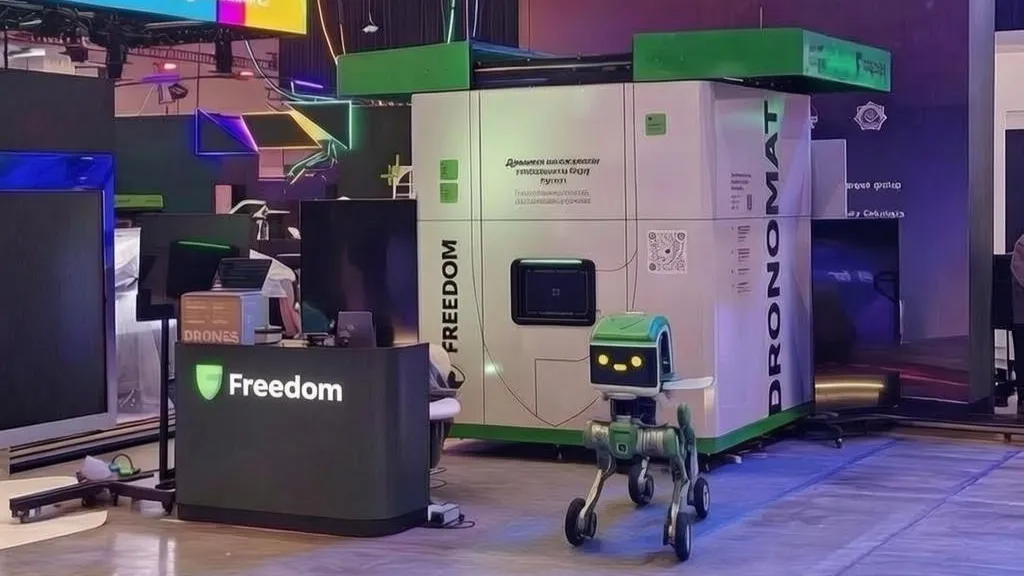 Freedom, дроны, дрономат, доставка