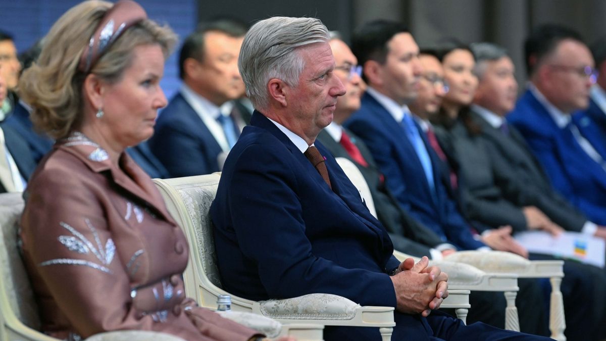 Королева Матильда и&nbsp;король бельгийцев Филипп, октябрь 2026, Астана