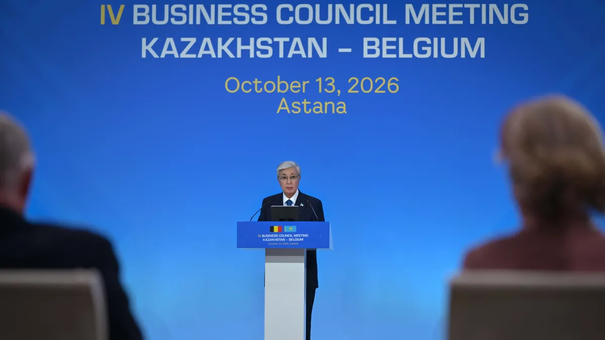 Президент Казахстана Касым-Жомарт Токаев, октябрь 2026