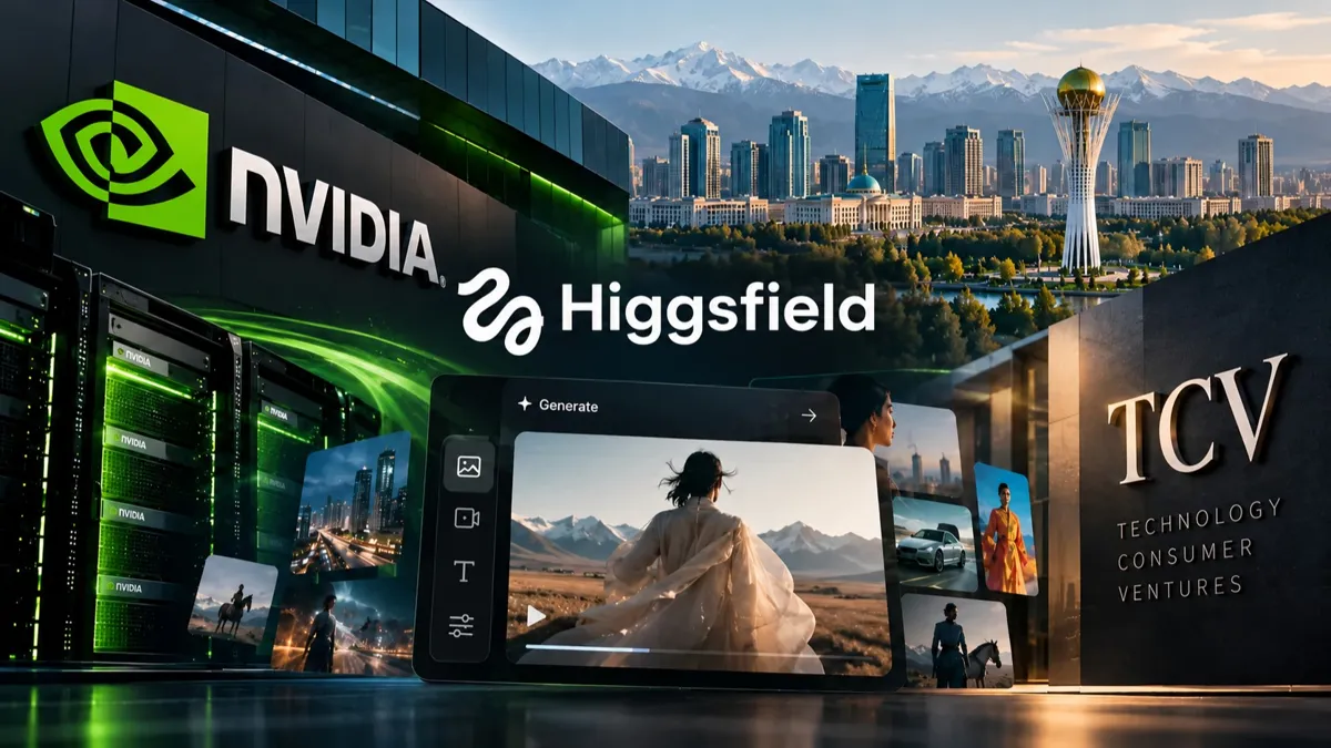 NVIDIA стала новым инвестором казахстанского Higgsfield